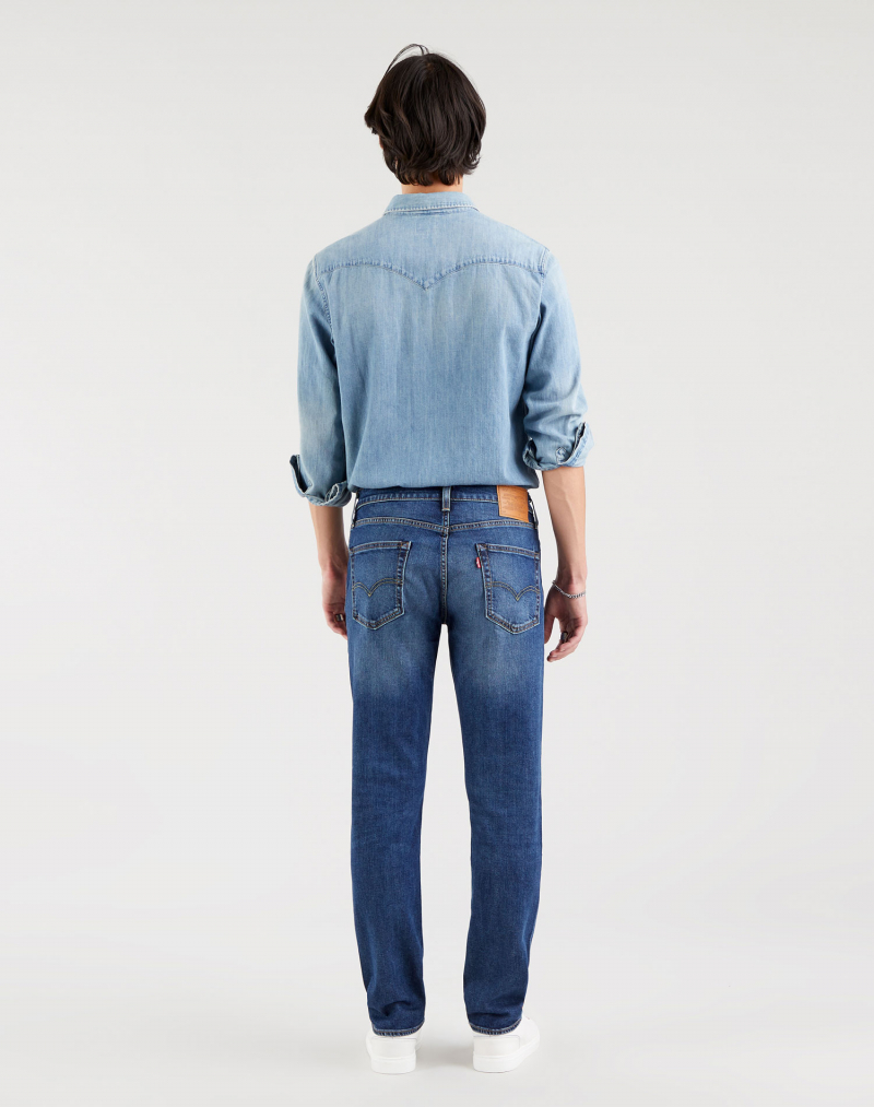 Pantalons texans d'home Levi's 511 slim 04511-4971 rentat a la pedra fosc - 3 - La Casa Dels Pantalons