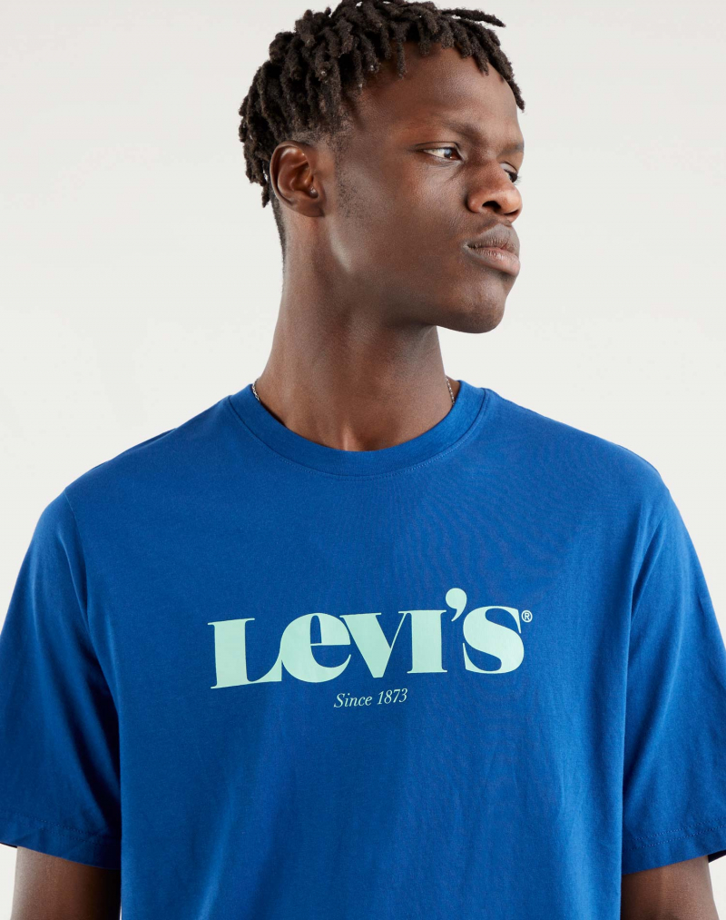 Samarreta d'home de màniga curta Levi's 16143-0127 blau - 3 - La Casa Dels Pantalons
