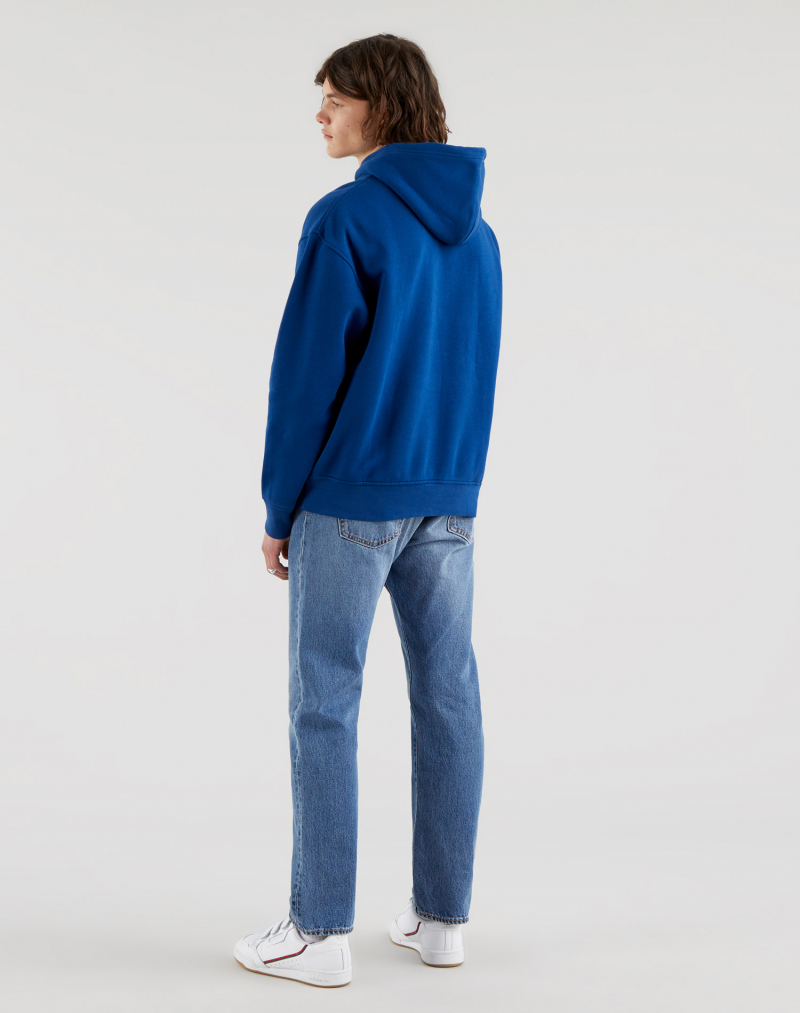 Sudadera de hombre con capucha Levi's 38821-0025 azul marino - 3 - La Casa Dels Pantalons