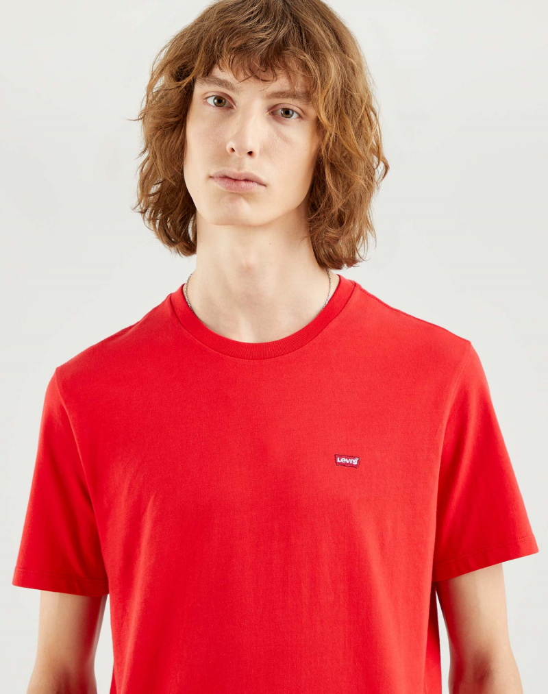 Camiseta de hombre de manga corta Levi's 56605-0067 roja - 3 - La Casa Dels Pantalons