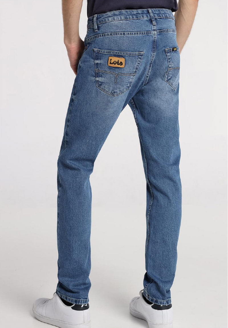 Pantalones vaqueros de hombre Lois Billy slim 10192/939 lavado a la piedra - 2 - La Casa Dels Pantalons