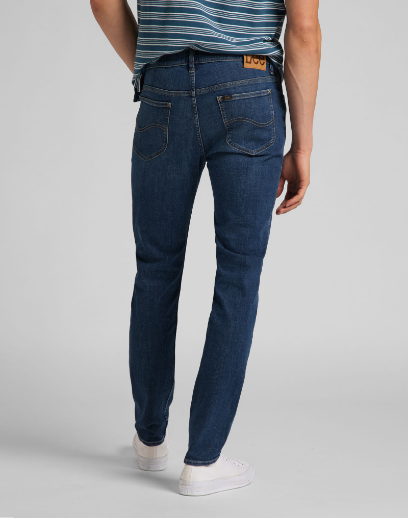 Pantalones vaqueros de hombre Lee Rider slim, modelo L701NLWI, de tejano  azul medio