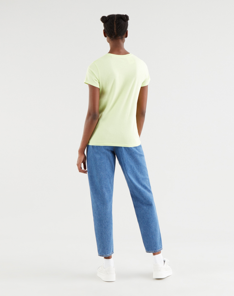 Samarreta de dona de màniga curta Levi's 17369-1296 de color llima - 3 - La Casa Dels Pantalons