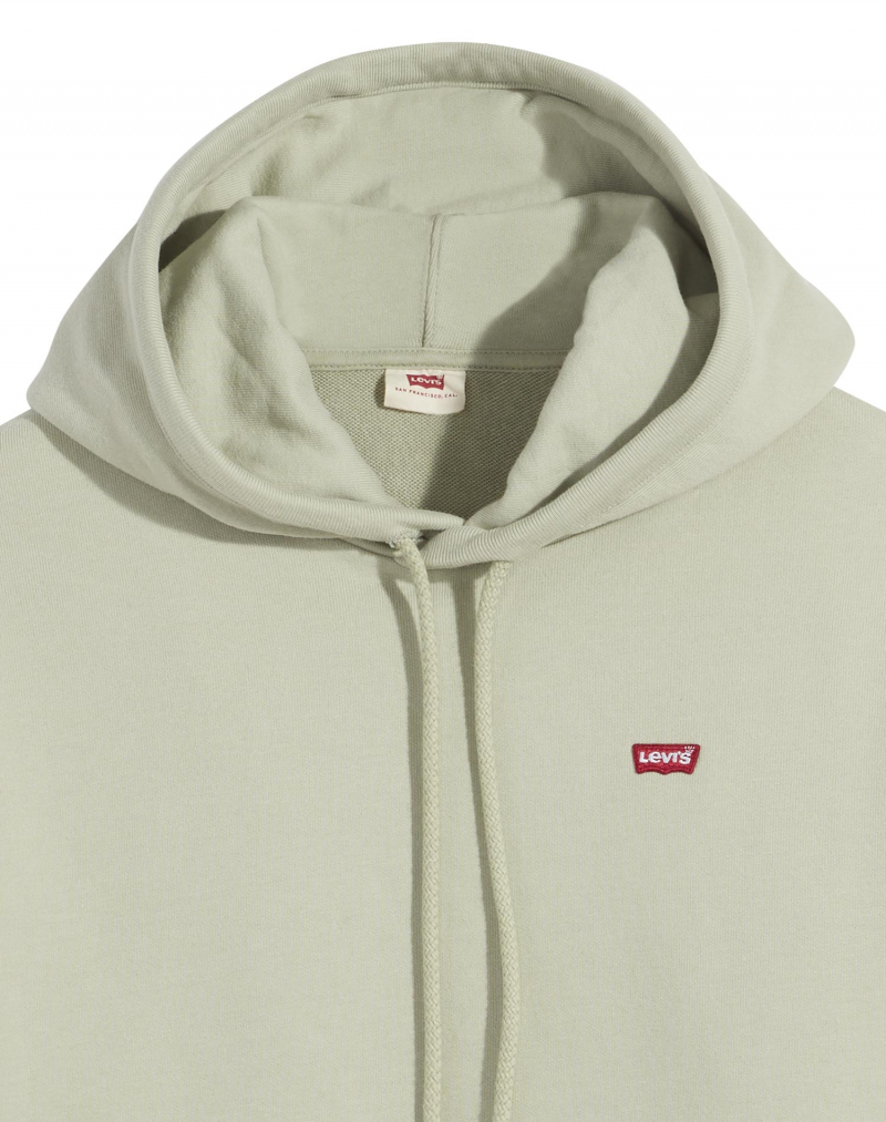 Dessuadora de dona Levi's amb caputxa, model 24693-0022, verda - 2 - La Casa Dels Pantalons