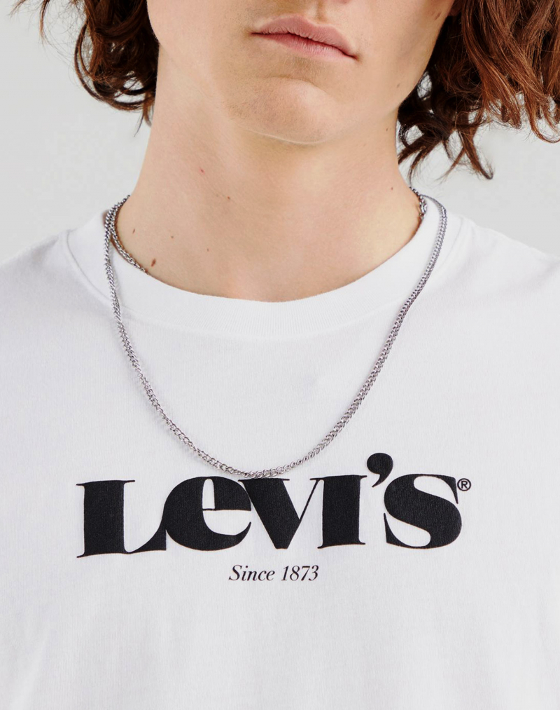 Samarreta d'home de màniga curta Levi's, model 16143-0083, blanca - 3 - La Casa Dels Pantalons