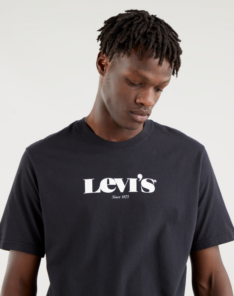 Samarreta d'home de màniga curta Levi's, model 16143-0084, negra - 3 - La Casa Dels Pantalons