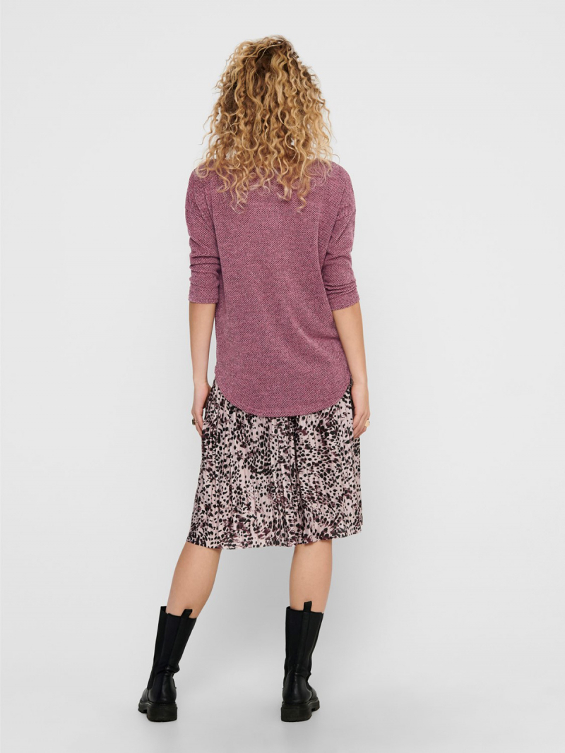 Jersei de dona Only Alba, model 15177776, rosa fosc - 2 - La Casa Dels Pantalons
