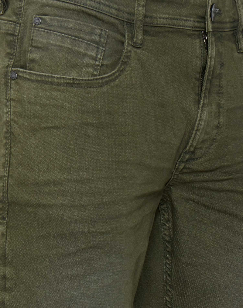 Pantalons texans d'home Blend Twister slim, model 20712390/180253, de texà color caqui - 2 - La Casa Dels Pantalons