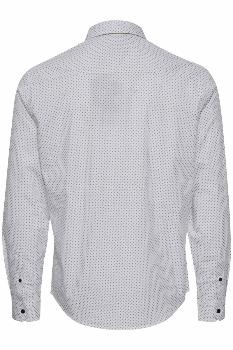 Camisa d'home de màniga llarga Blend, model 20712506/110602, blanca - 3 - La Casa Dels Pantalons