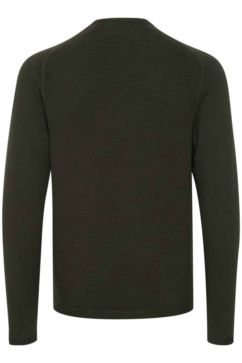 Jersei d'home de coll rodó Blend, model 20711160/190509, caqui - 3 - La Casa Dels Pantalons