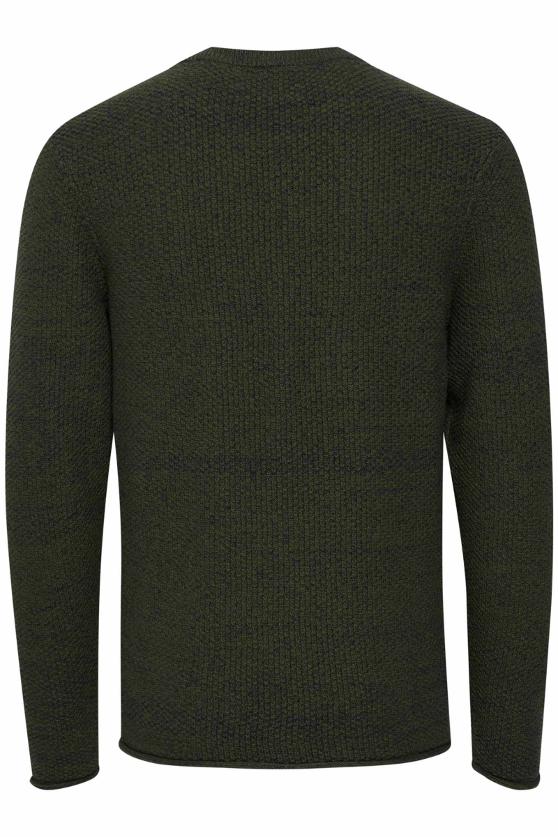 Jersei d'home de coll rodó Blend, model 20712644/180523, caqui jaspiat - 3 - La Casa Dels Pantalons