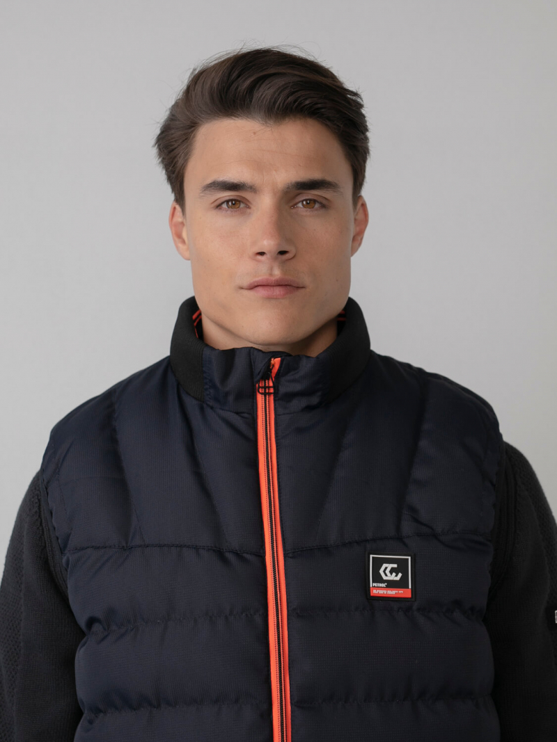 Armilla d'home Petrol, model WST100/5110, blau marí - 3 - La Casa Dels Pantalons