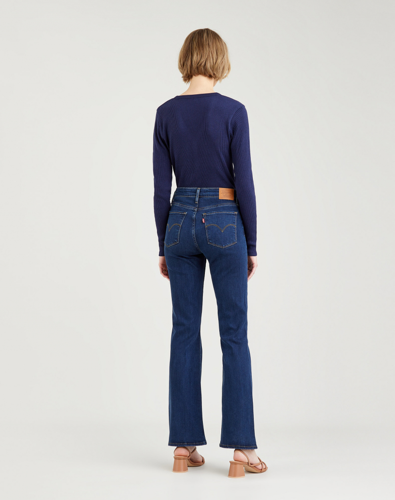 Pantalones vaqueros de mujer Levi's 725 high rise bootcut, modelo 18759-0091, azul medio - 2 - La Casa Dels Pantalons