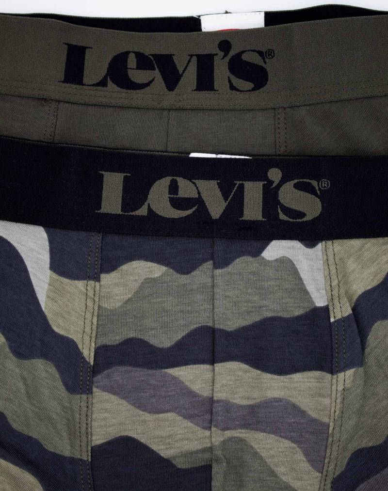 Pack de 2 bòxers Levi's, model 701203910002, de color caqui - 3 - La Casa Dels Pantalons