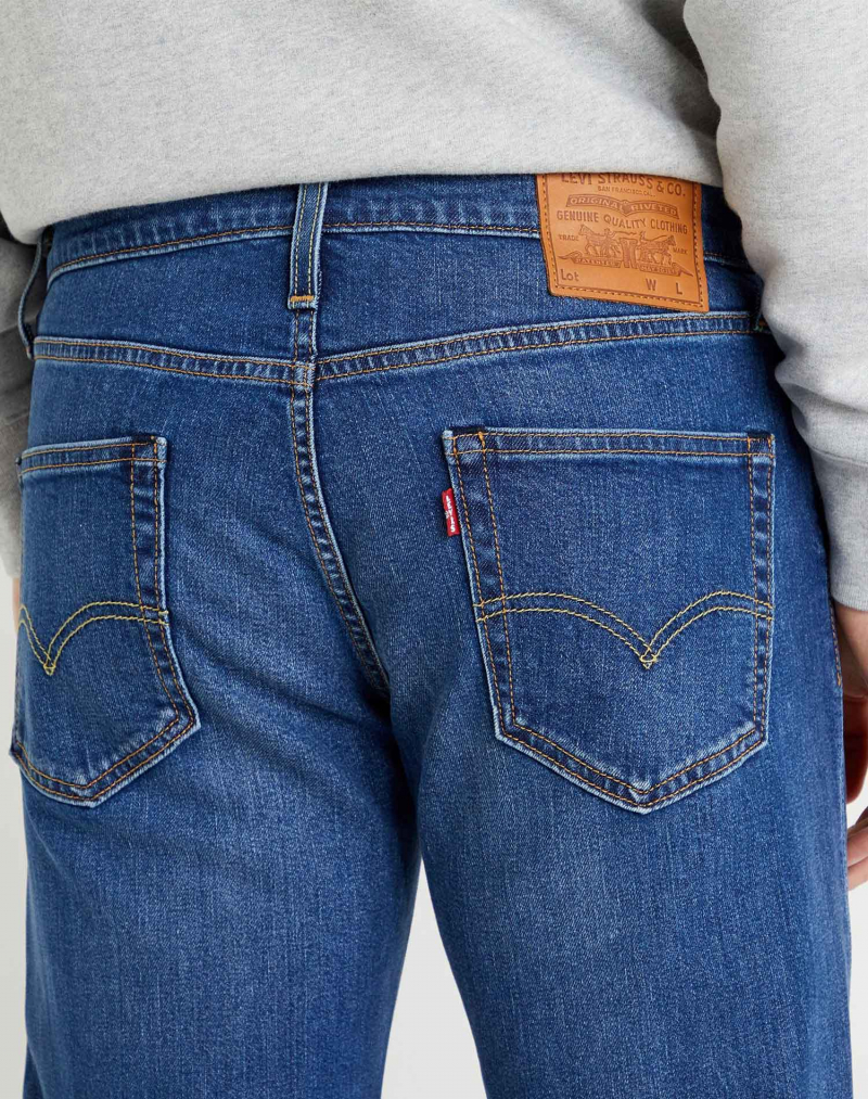 Pantalones vaqueros de hombre Levi's 511 slim, modelo 04511-4623, lavados a la piedra - 2 - La Casa Dels Pantalons