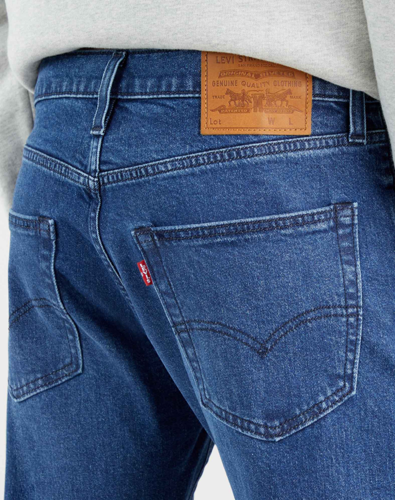 Pantalons texans d'home Levi's 502 taper 29507-1111 rentats a la pedra - 3 - La Casa Dels Pantalons