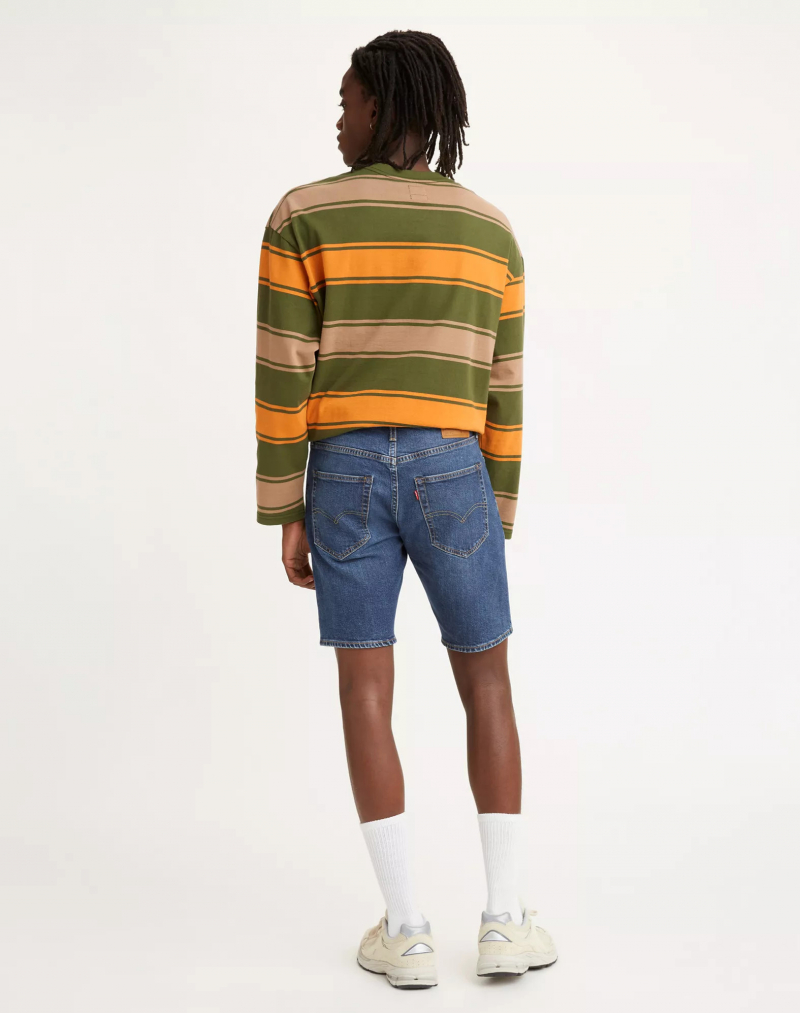 Bermudas de hombre Levi's 412 slim, 39387-0050, lavadas a la piedra - 2 - La Casa Dels Pantalons