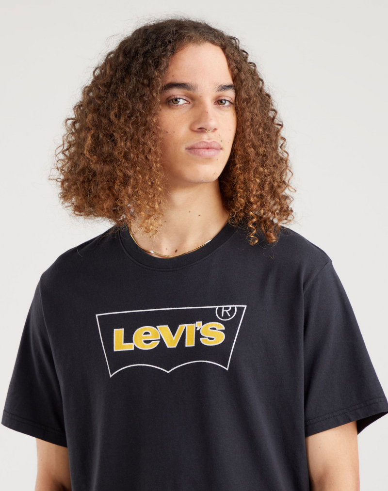 Camiseta de hombre de m/c Levi's, 16143-0474, negra - 3 - La Casa Dels Pantalons
