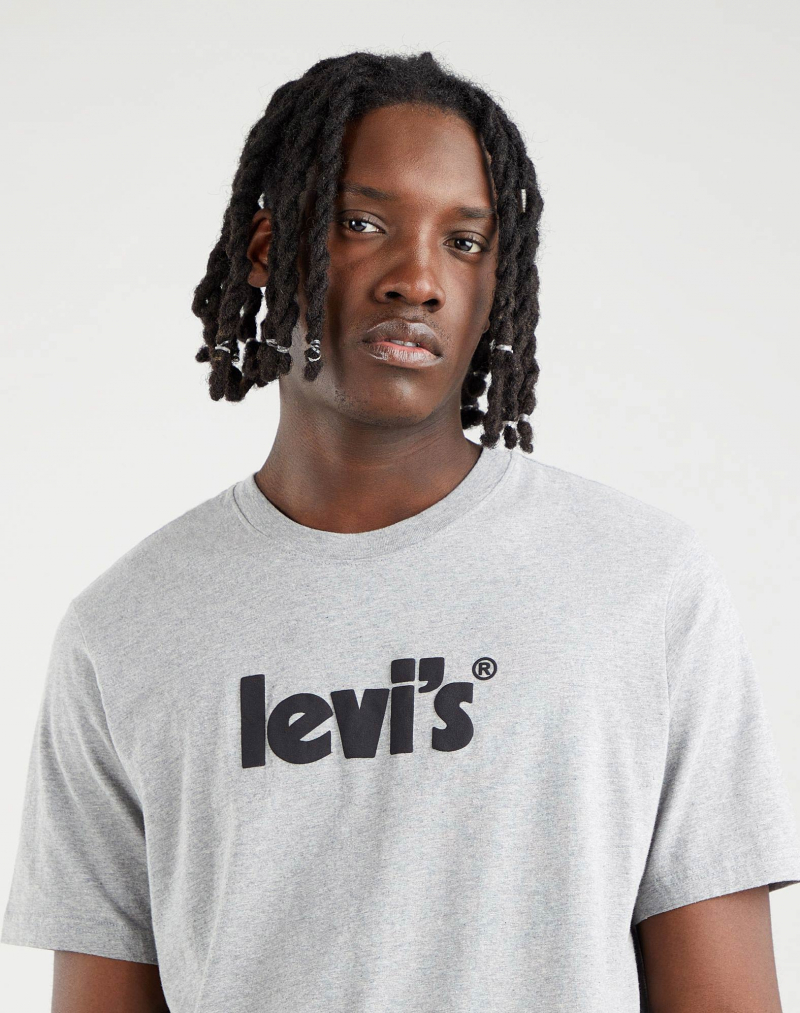 Camiseta de hombre de m/c Levi's, 16143-0392, gris - 2 - La Casa Dels Pantalons