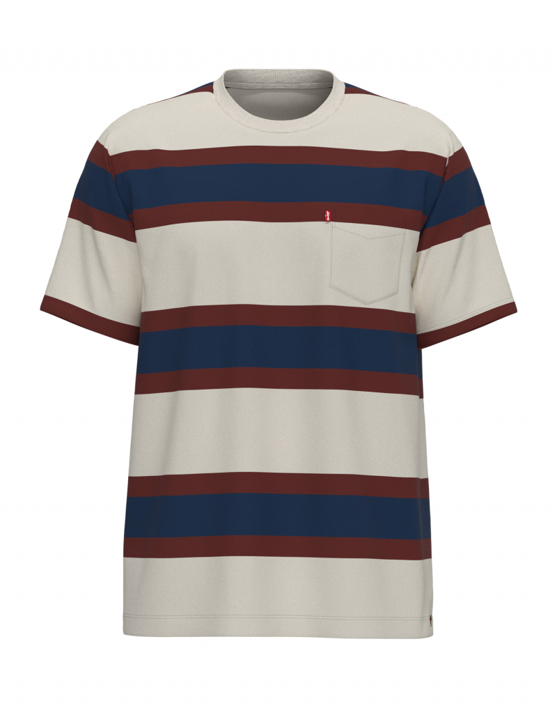 Camiseta de hombre de m/c Levi's, 34310-0038, de franjas de diferentes colores - 3 - La Casa Dels Pantalons