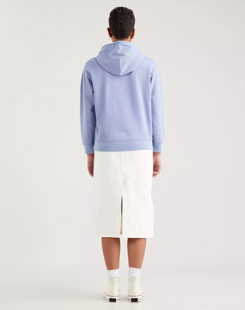Dessuadora de dona amb caputxa Levi's, 24693-0033, blava - 2 - La Casa Dels Pantalons
