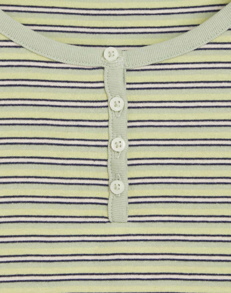 Samarreta de dona de m/c Levi's, A1890-0002, de ratlles caqui - 2 - La Casa Dels Pantalons