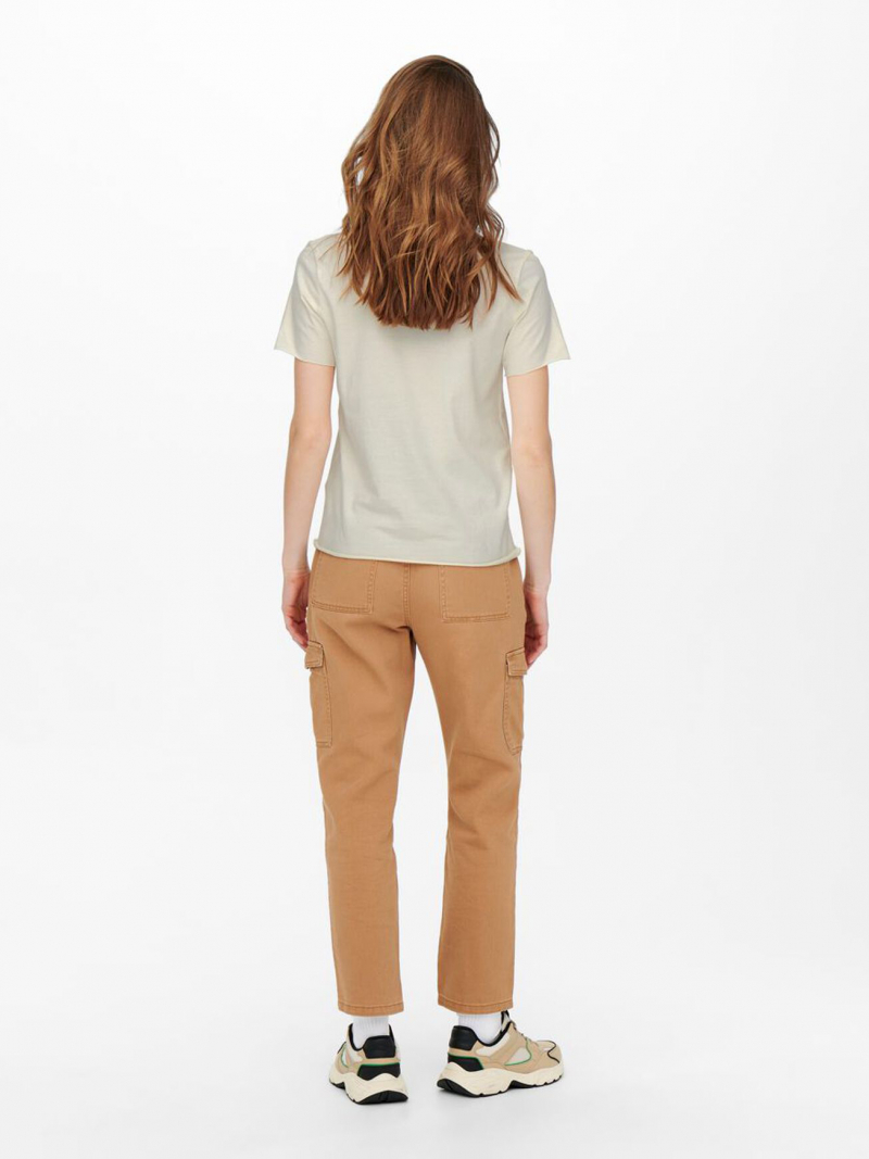 Samarreta de dona Only Lucy, model 15254416, blanc trencat - 2 - La Casa Dels Pantalons