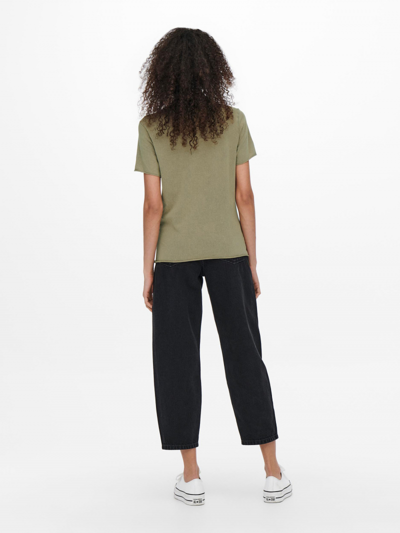 Samarreta de dona Only Lucy, model 15254416, caqui - 2 - La Casa Dels Pantalons