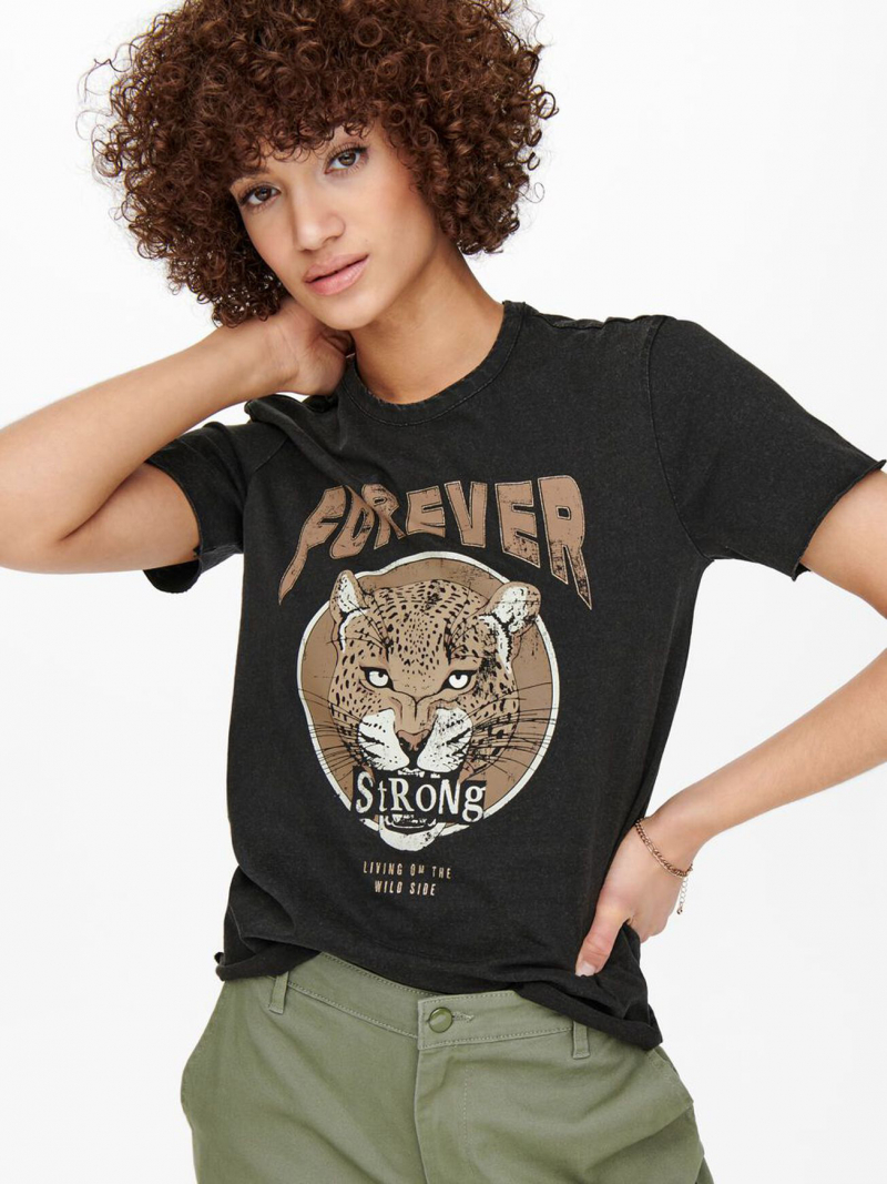 Samarreta de dona Only Lucy, model 15254416, negra - 2 - La Casa Dels Pantalons