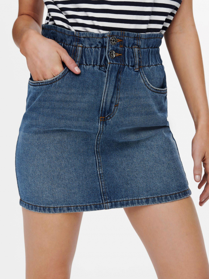 Falda de mujer Only Millie, modelo 15195868, lavada a la piedra - 3 - La Casa Dels Pantalons