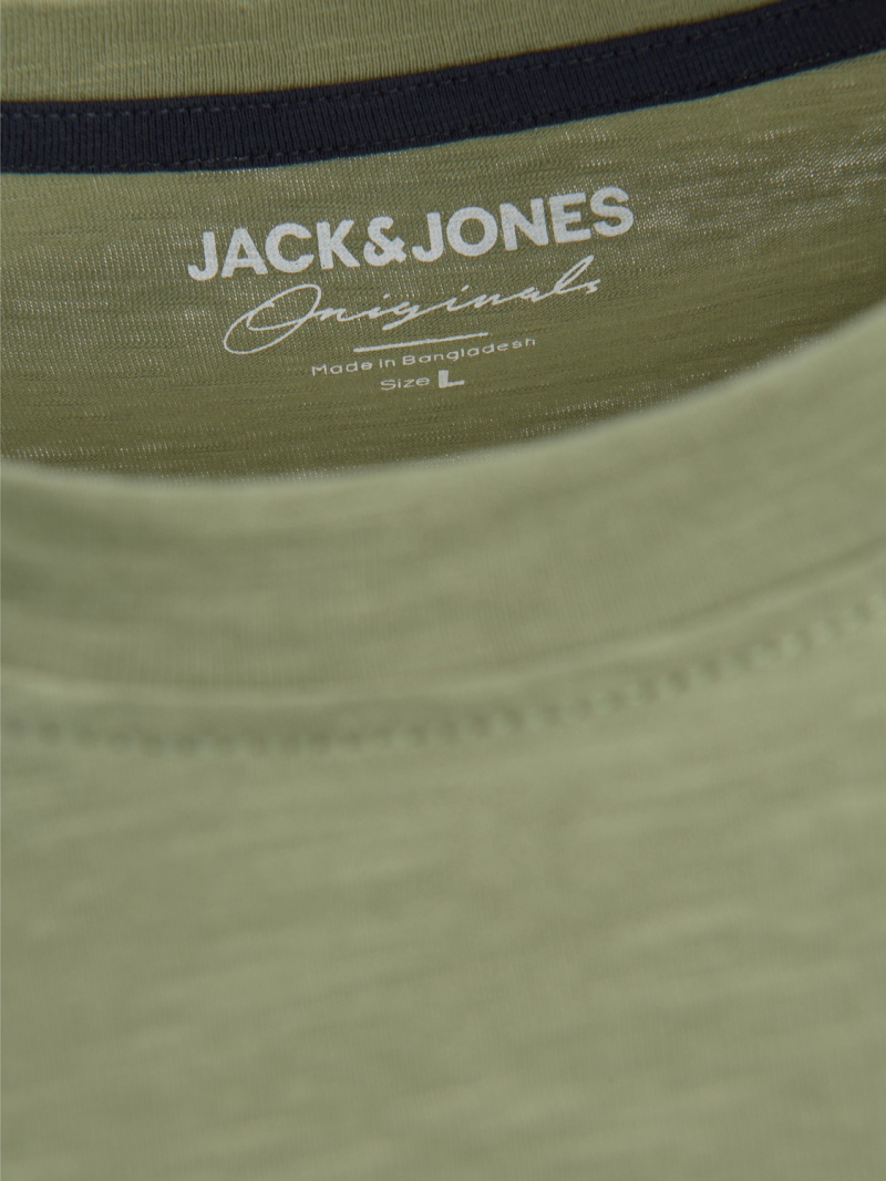 Camiseta de hombre Jack & Jones Bloomer de manga corta, 12205787, caqui - 2 - La Casa Dels Pantalons