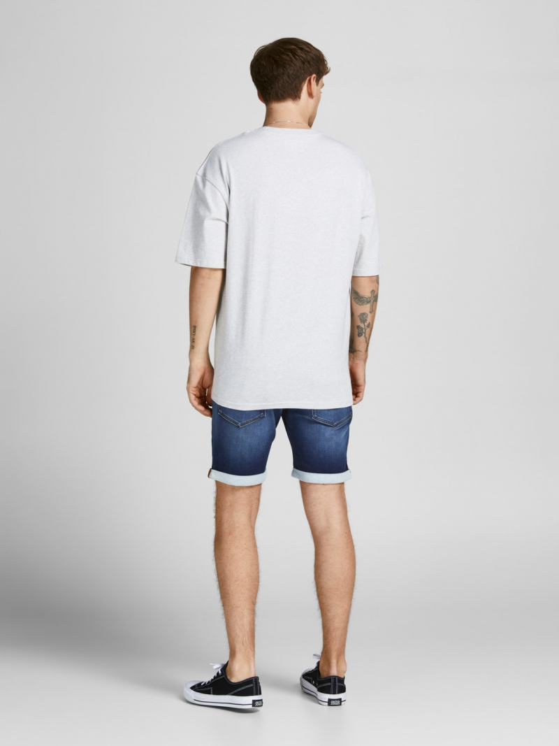 Bermudes d'home Jack & Jones Rick, 12201655, blau mig - 3 - La Casa Dels Pantalons