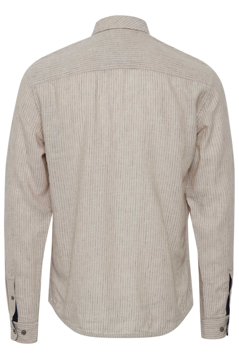 Camisa d'home de màniga llarga Blend, model 20713380/161104, beix - 3 - La Casa Dels Pantalons