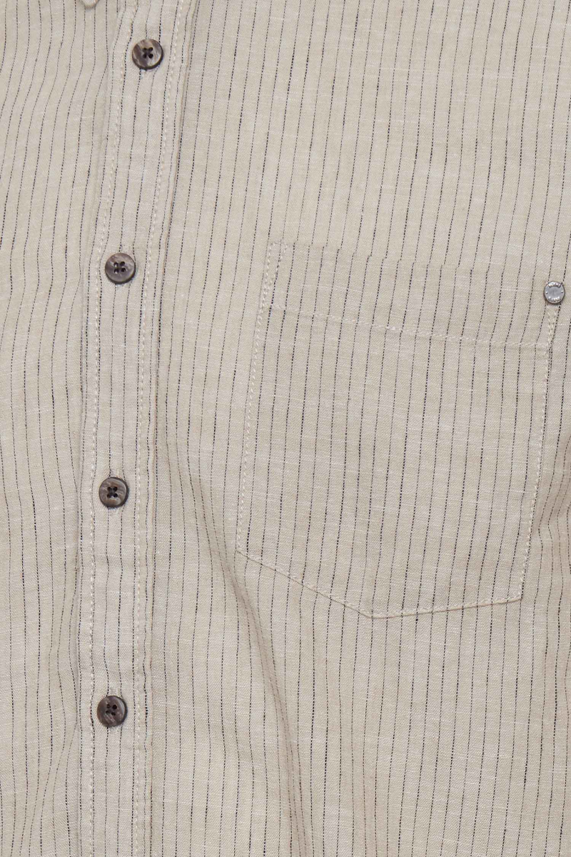 Camisa d'home de màniga llarga Blend, model 20713380/161104, beix - 2 - La Casa Dels Pantalons