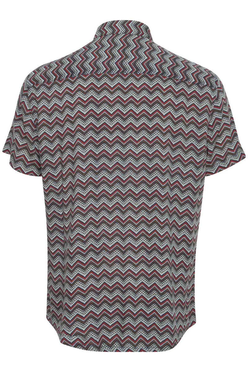 Camisa d'home de màniga curta Blend, model 20713369/194024, estampada - 3 - La Casa Dels Pantalons