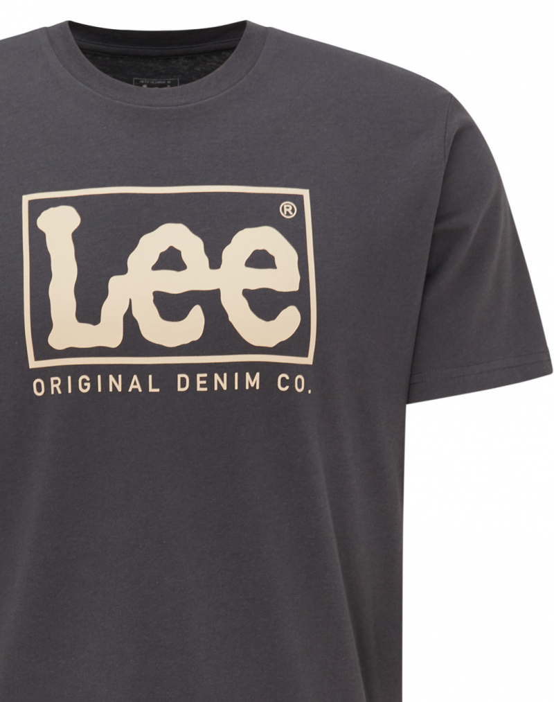 Camiseta de hombre de manga corta Lee, modelo L68TYSON, negra - 2 - La Casa Dels Pantalons