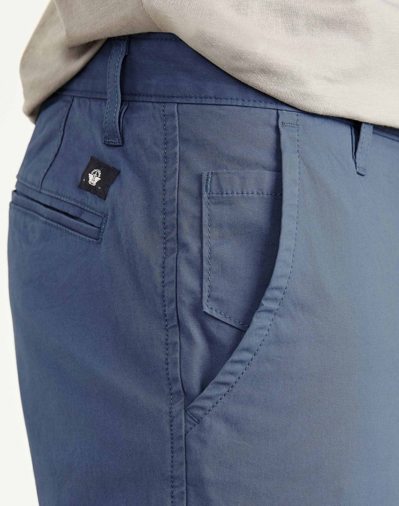 Pantalones de hombre Dockers Alpha Khaki skinny lightweight, 47122-0261, azules - 3 - La Casa Dels Pantalons