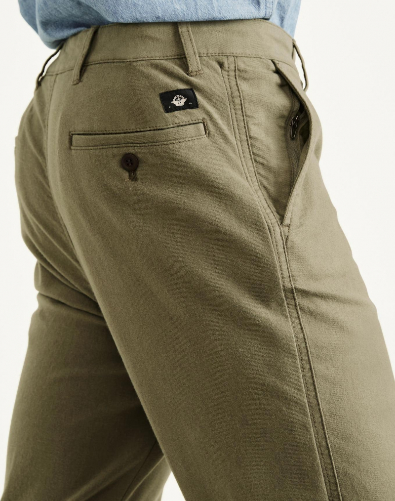Pantalones de hombre Dockers Alpha Icon chino tapered, modelo A1165-0017, beige - 3 - La Casa Dels Pantalons