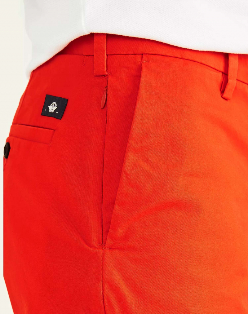 Bermudas de hombre Dockers, modelo 85862-0054, rojo anaranjado - 3 - La Casa Dels Pantalons