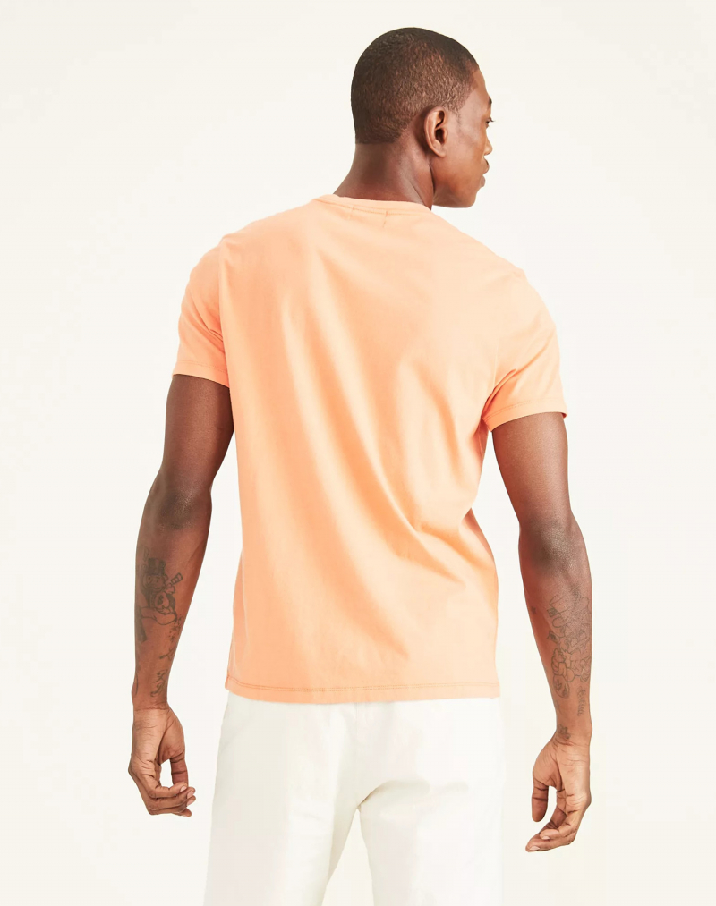 Samarreta d'home de màniga curta Dockers, model A1103-0025, taronja - 3 - La Casa Dels Pantalons