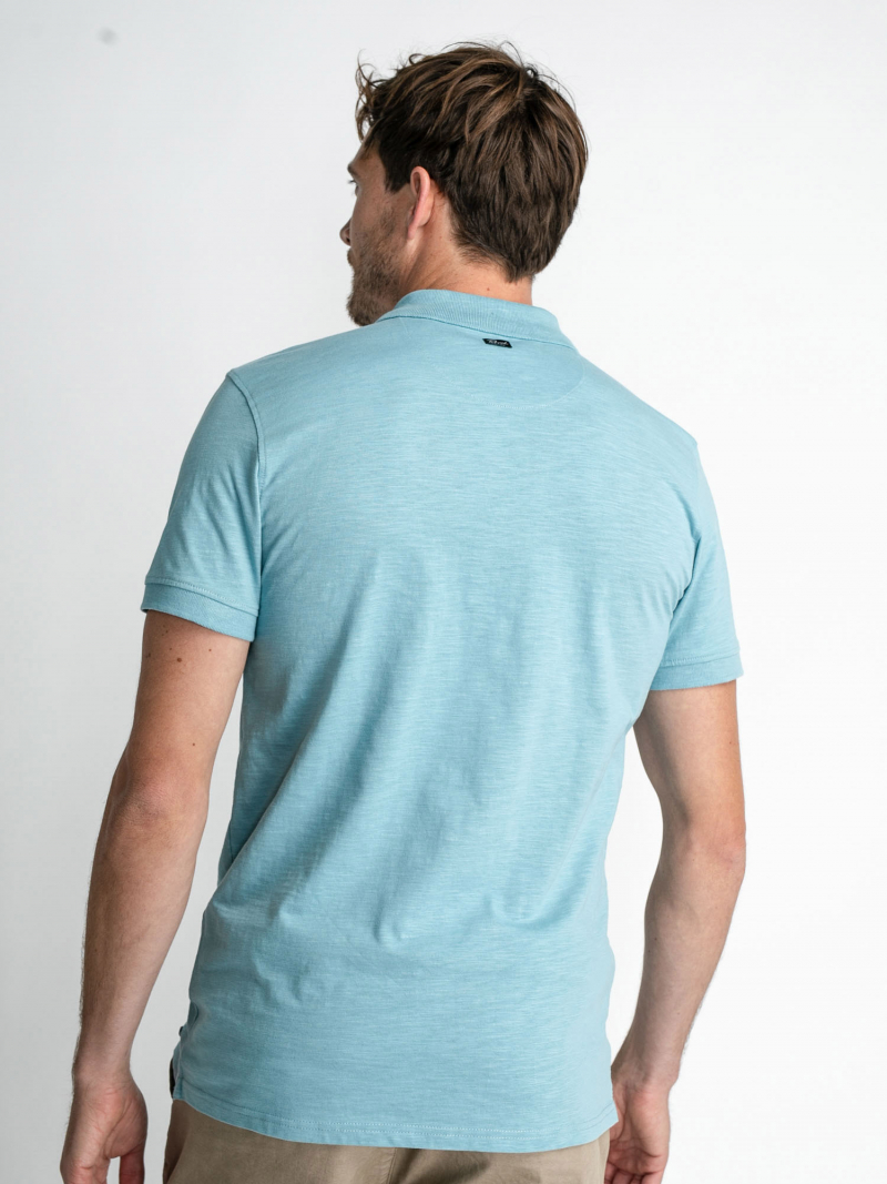 Polo de hombre de manga corta Petrol Industries, modelo POL904/5174, azul - 2 - La Casa Dels Pantalons