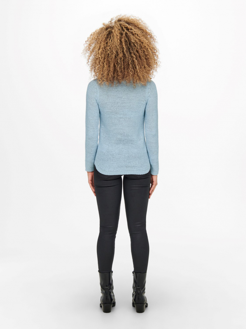 Jersey de mujer Only, modelo Geena 15113356, de color azul claro - 3 - La Casa Dels Pantalons