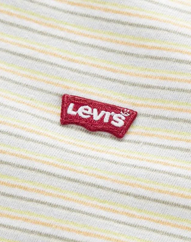 Samarreta de dona de màniga curta Levi's, model 39185-0180, de ratlles de colors - 3 - La Casa Dels Pantalons