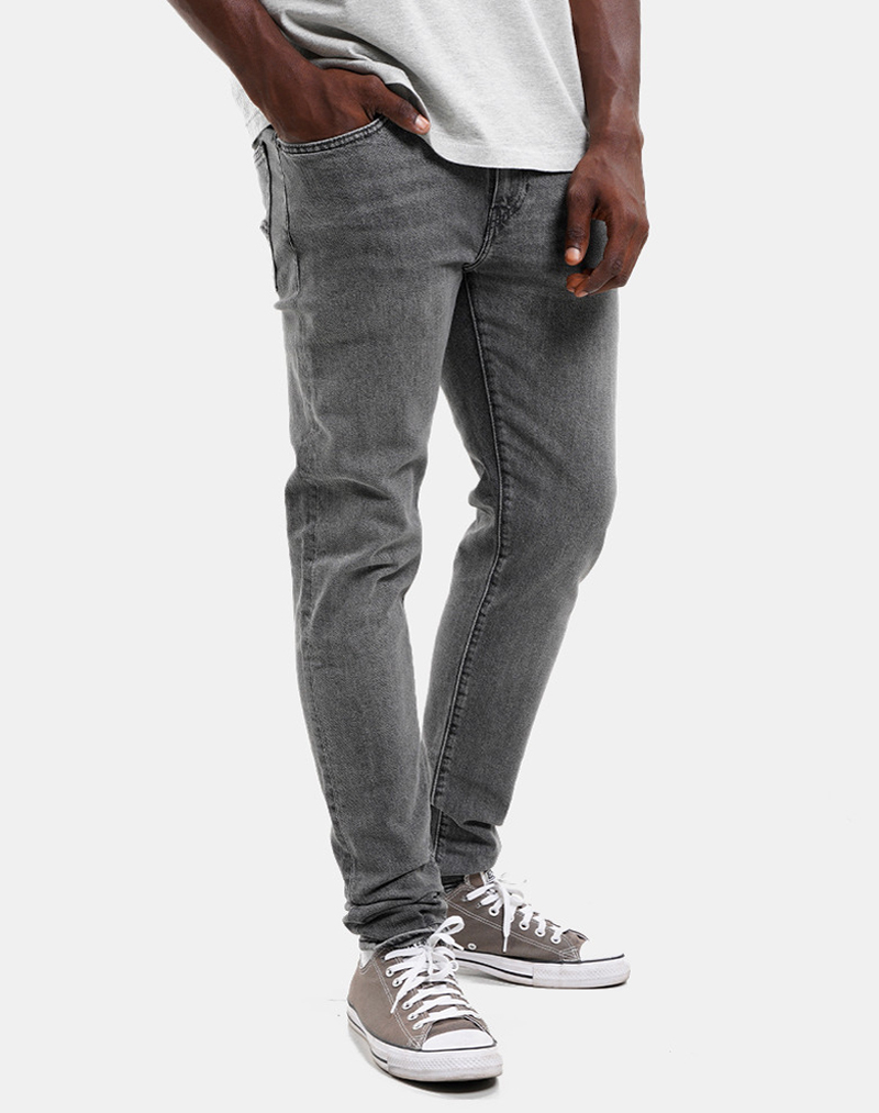 Pantalons texans d'home Levi's 512 slim taper, model 28833-0999, grisos - 3 - La Casa Dels Pantalons
