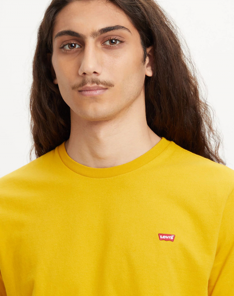Camiseta de hombre de manga corta Levi's, modelo 56605-0139, amarilla - 2 - La Casa Dels Pantalons