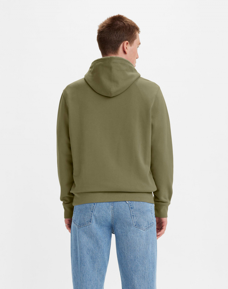 Sudadera de hombre con capucha Levi's, modelo 38424-0019, caqui - 2 - La Casa Dels Pantalons