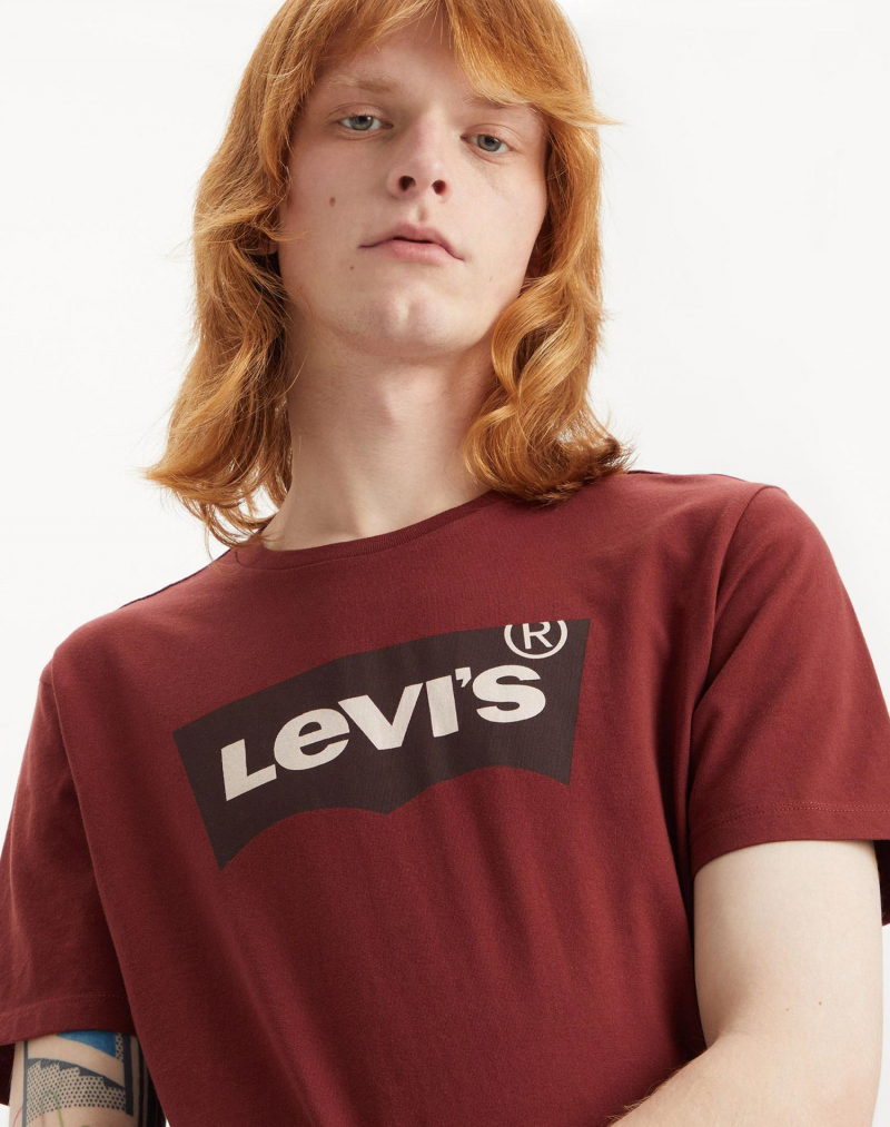 Samarreta d'home de màniga curta Levi's, model 22491-0476, vermella - 2 - La Casa Dels Pantalons