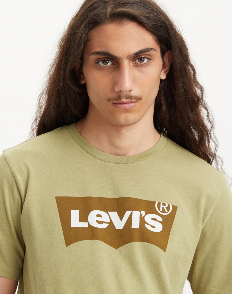 Samarreta d'home de màniga curta Levi's, model 22491-0482, caqui - 2 - La Casa Dels Pantalons