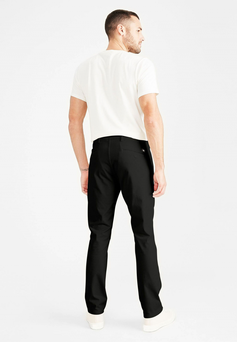 Pantalones de hombre Dockers Supreme Flex™ skinny, modelo 59373-0030, negro - 3 - La Casa Dels Pantalons