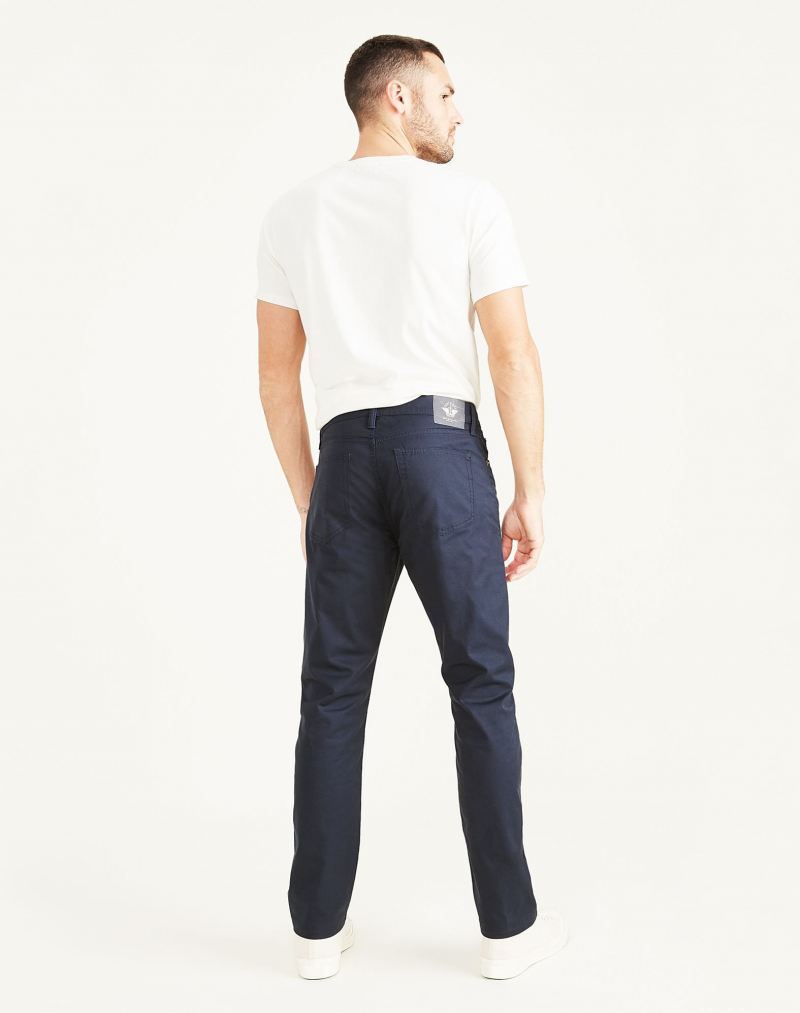 Pantalons texans de sarja d'home Dockers Smart 360 Flex™ slim, model  A1160-0010, blau marí - 2 - La Casa Dels Pantalons